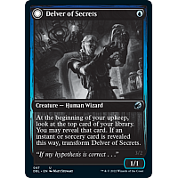 Delver of Secrets // Insectile Aberration (Foil)