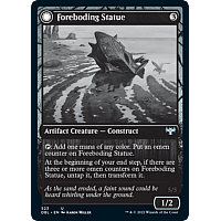 Foreboding Statue // Forsaken Thresher (Foil)