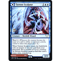 Torrent Sculptor // Flamethrower Sonata (Foil) (Prerelease)