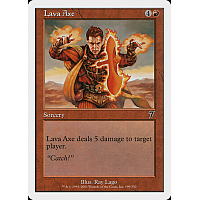 Lava Axe (Foil)