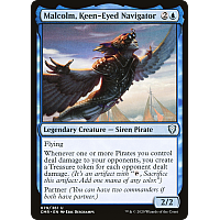 Malcolm, Keen-Eyed Navigator (Foil)