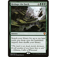 Reshape the Earth (Foil)