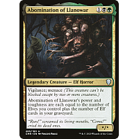 Abomination of Llanowar (Foil)