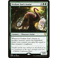 Verdant Sun's Avatar (Foil)