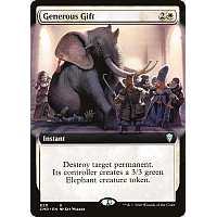 Generous Gift (Foil) (Extended Art)