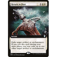 Return to Dust (Foil) (Extended Art)