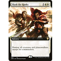 Slash the Ranks (Foil) (Extended Art)