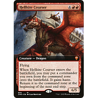 Hellkite Courser (Foil) (Extended Art)