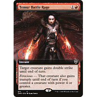 Temur Battle Rage (Foil) (Extended Art)