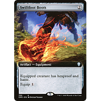 Swiftfoot Boots (Foil) (Extended Art)