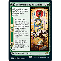 The Dragon-Kami Reborn // Dragon-Kami's Egg (Foil) (Extended Art)