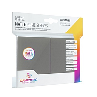 Gamegenic - Matte Prime Sleeves Dark Gray (100 Sleeves)