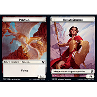 Pegasus // Human Soldier (Foil) [Token]