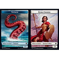 Tentacle // Human Soldier (Foil) [Token]