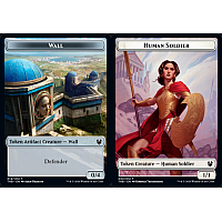 Wall // Human Soldier (Foil) [Token]