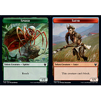 Spider // Satyr (Foil) [Token]