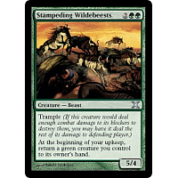 Stampeding Wildebeests