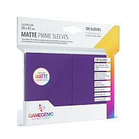 Gamegenic - Matte Prime Sleeves Purple (100 Sleeves)