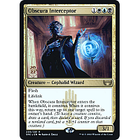 Obscura Interceptor (Foil) (Prerelease)