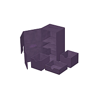 Ultimate Guard Twin Flip`n`Tray 200+ XenoSkin Monocolor Purple