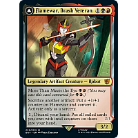 Flamewar, Brash Veteran // Flamewar, Streetwise Operative (Foil)