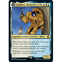 Goldbug, Humanity's Ally // Goldbug, Scrappy Scout