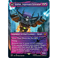 Jetfire, Ingenious Scientist // Jetfire, Air Guardian (Foil) (Borderless)