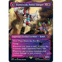 Starscream, Power Hungry // Starscream, Seeker Leader (Foil) (Borderless)