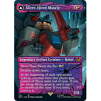 Slicer, Hired Muscle // Slicer, High-Speed Antagonist (Foil) (Borderless)