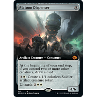 Platoon Dispenser (Foil) (Extended Art)