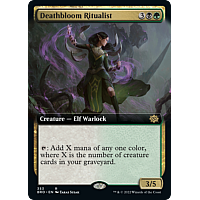 Deathbloom Ritualist (Extended Art)