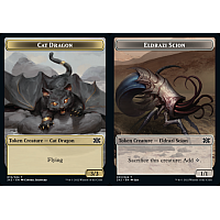Cat Dragon // Eldrazi Scion (Foil) [Token]