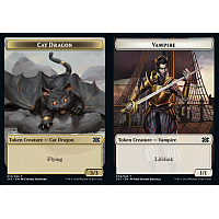 Cat Dragon // Vampire (Foil) [Token]