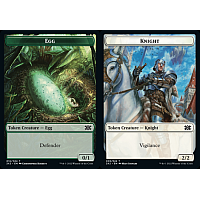 Egg // Knight (Foil) [Token]