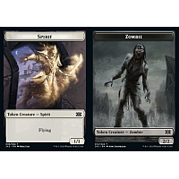 Spirit // Zombie (Foil) [Token]