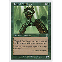 Treefolk Seedlings (Foil)